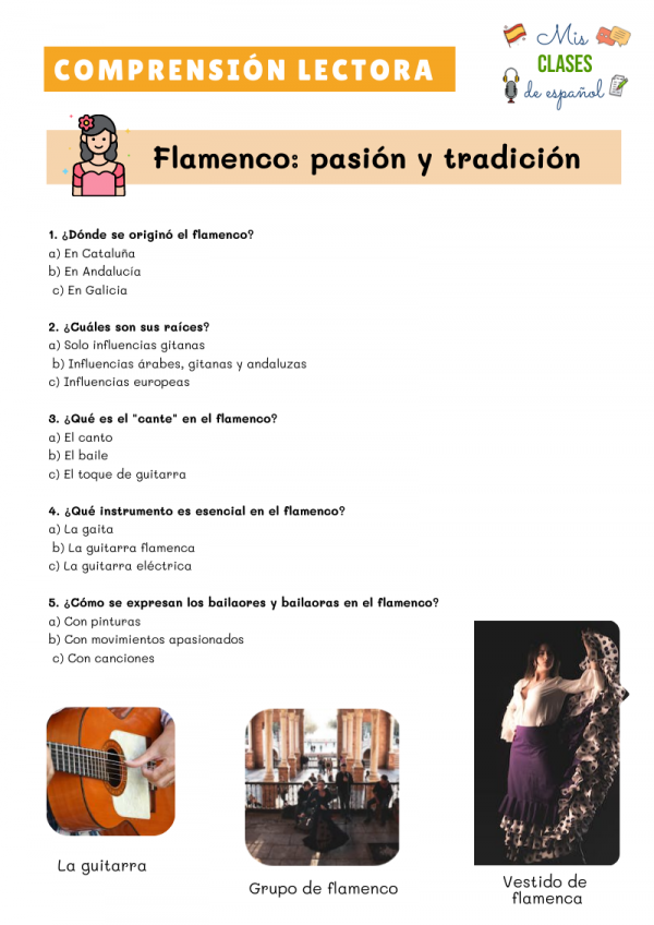 Comprensión lectora A1-A2 - Imagen 4