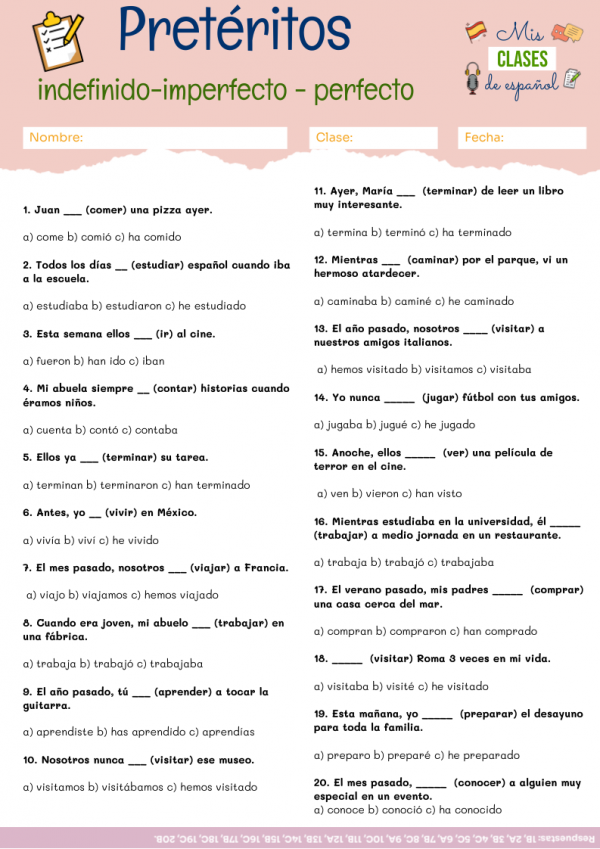 Cuaderno de los pretéritos - Imagen 4