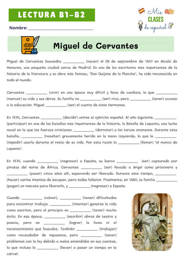 Miguel de Cervantes y Don Quijote - Imagen 2