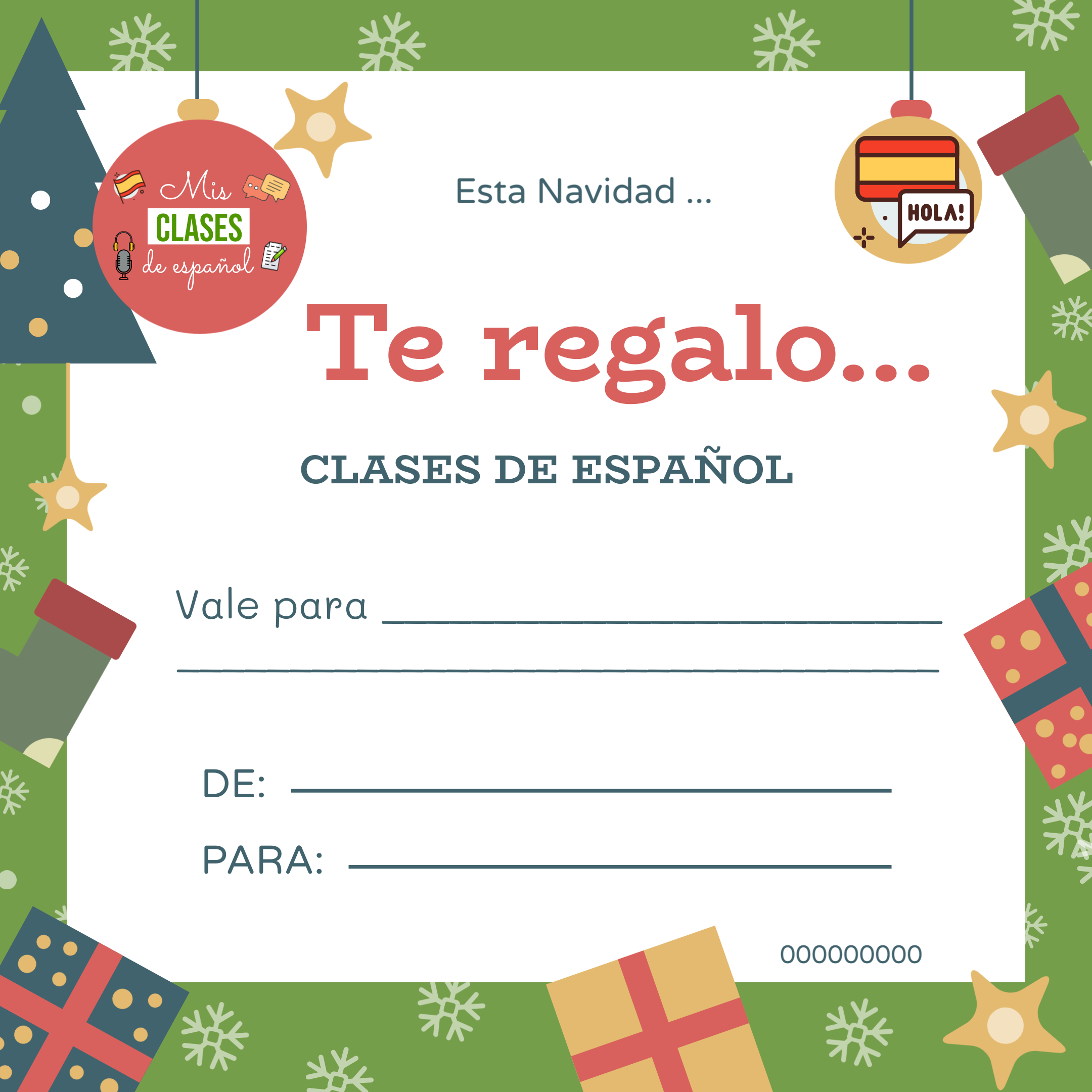 BONO REGALO - clases individuales de español - Imagen 4